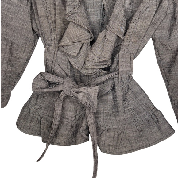 Vintage First Option Belted‎ Top Jacket - Picture 2 of 4